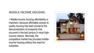 Architecture design housing ppt