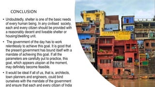 Architecture design housing ppt