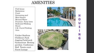 Architecture design housing ppt