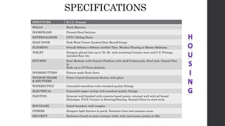 Architecture design housing ppt