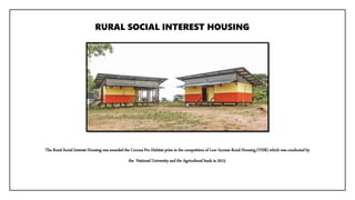 Architecture design housing ppt