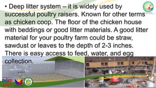 Housing requirements Poultry and Livestock Animals.pptx