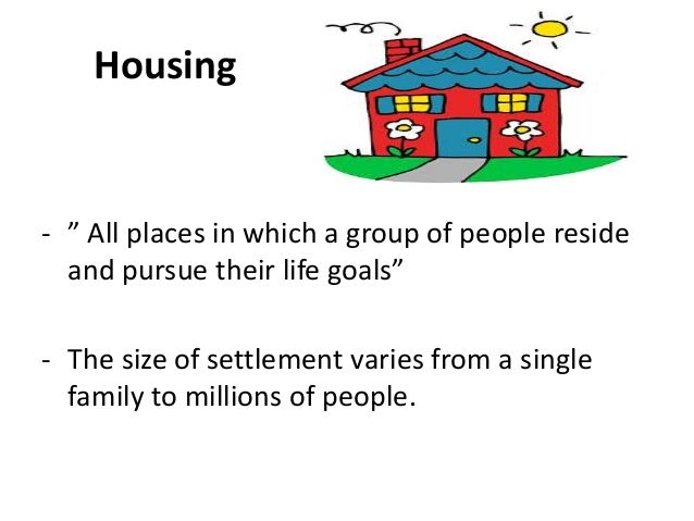 Housing standards