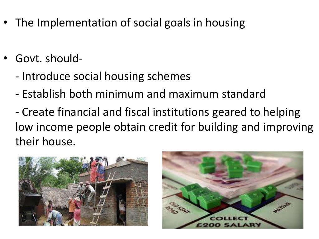 Housing standards