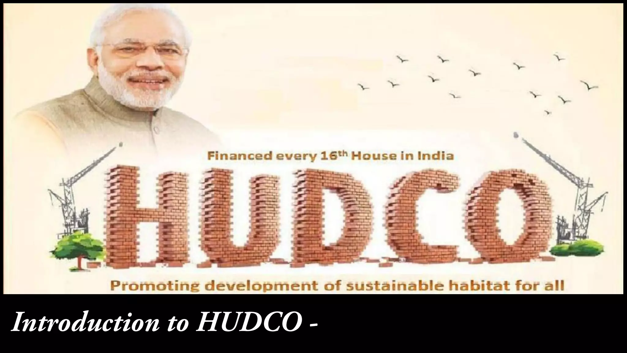 Housing & urban development corporation (hudco) PPT
