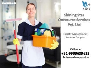 Facility Management
Services Gurgaon
Call us at
+91-9999639635
for free online quotation
 