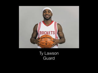 Ty Lawson
Guard
 