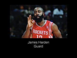 James Harden
Guard
 