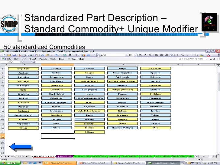Home Standards Spare Part