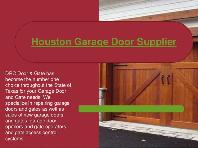 Houston Garage Door Supplier