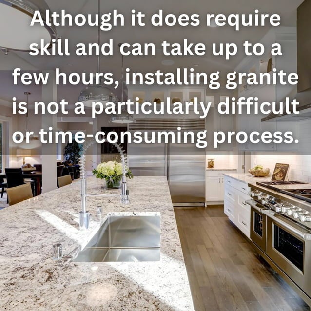 GRANITE COUNTERTOP INSTALLATION | PDF