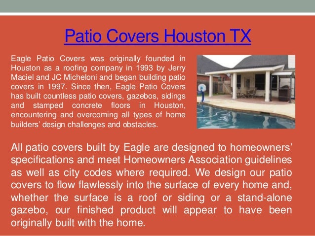 Houston Patio Covers