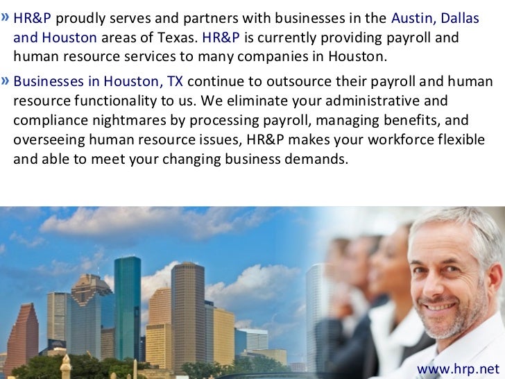 Houston Payroll Outsourcing And (HR) Human Resource Services For Small