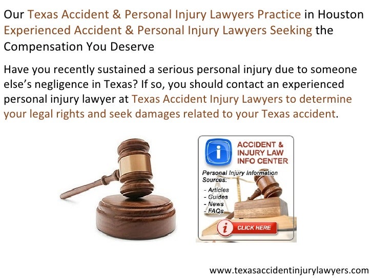Houston Personal Injury Law Firm, Texas Auto Accident, Brain Injury