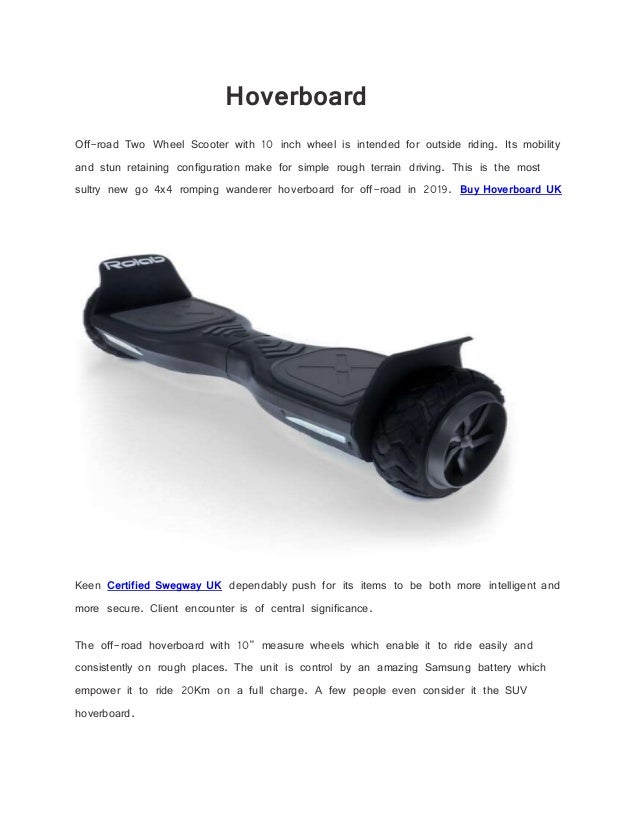 segbo hoverboard