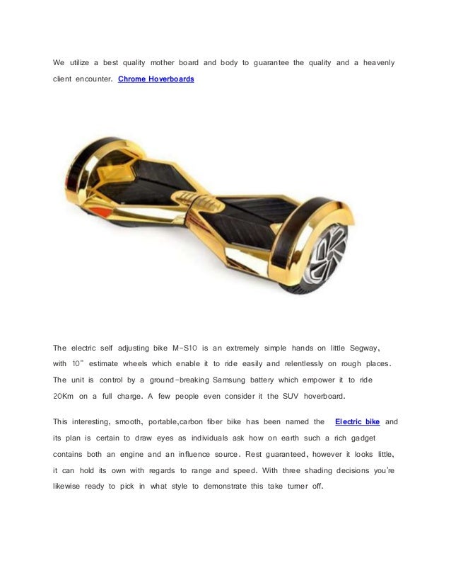 segbo hoverboard