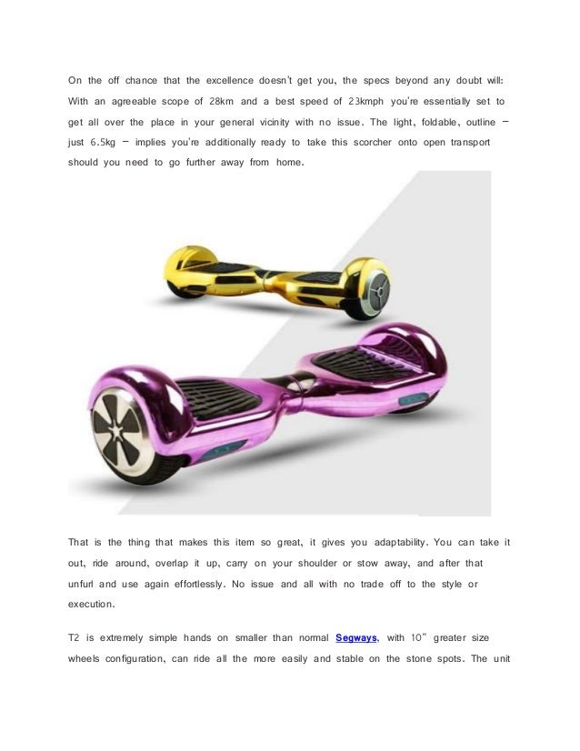 segbo hoverboard