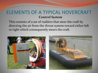 Hovercraft presentation-The Future is Now! | PPTX