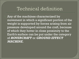 Hovercrafts | PPT
