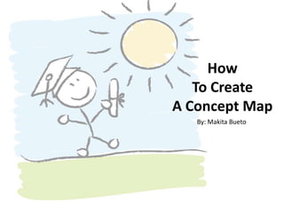 How To Create A Concept Map By: Makita Bueto 