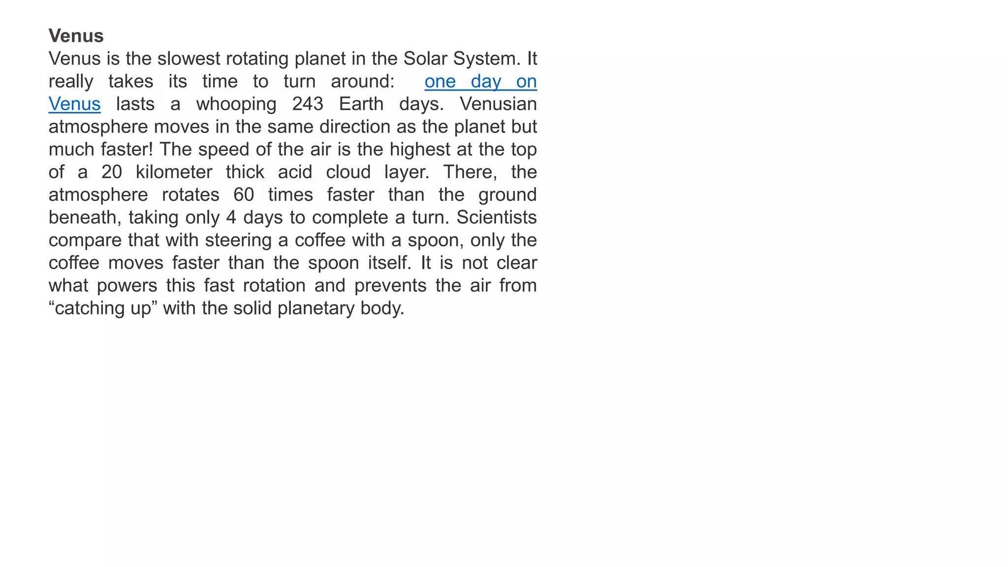 How fast can an atmosphere travel round it's planet?