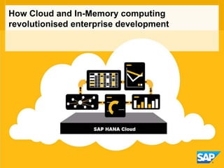 How Cloud and In-Memory computing
revolutionised enterprise development
 