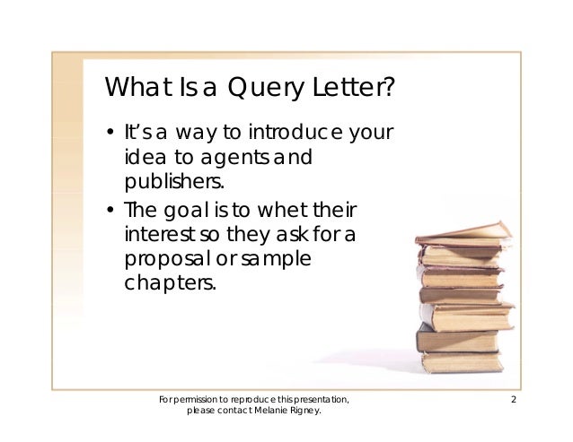 how to build better query letters and book proposals successful query letter
