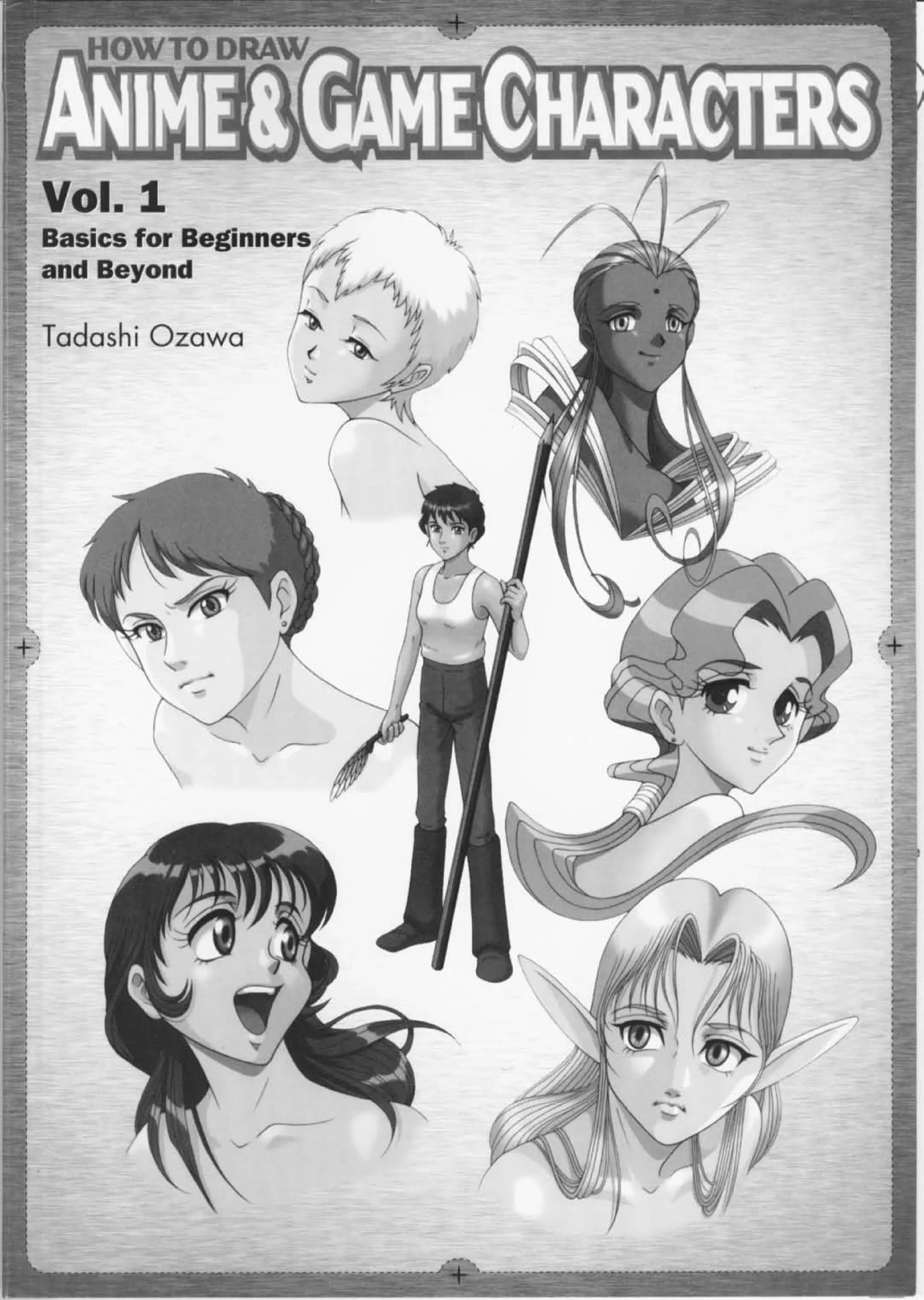 How to draw anime and game characters