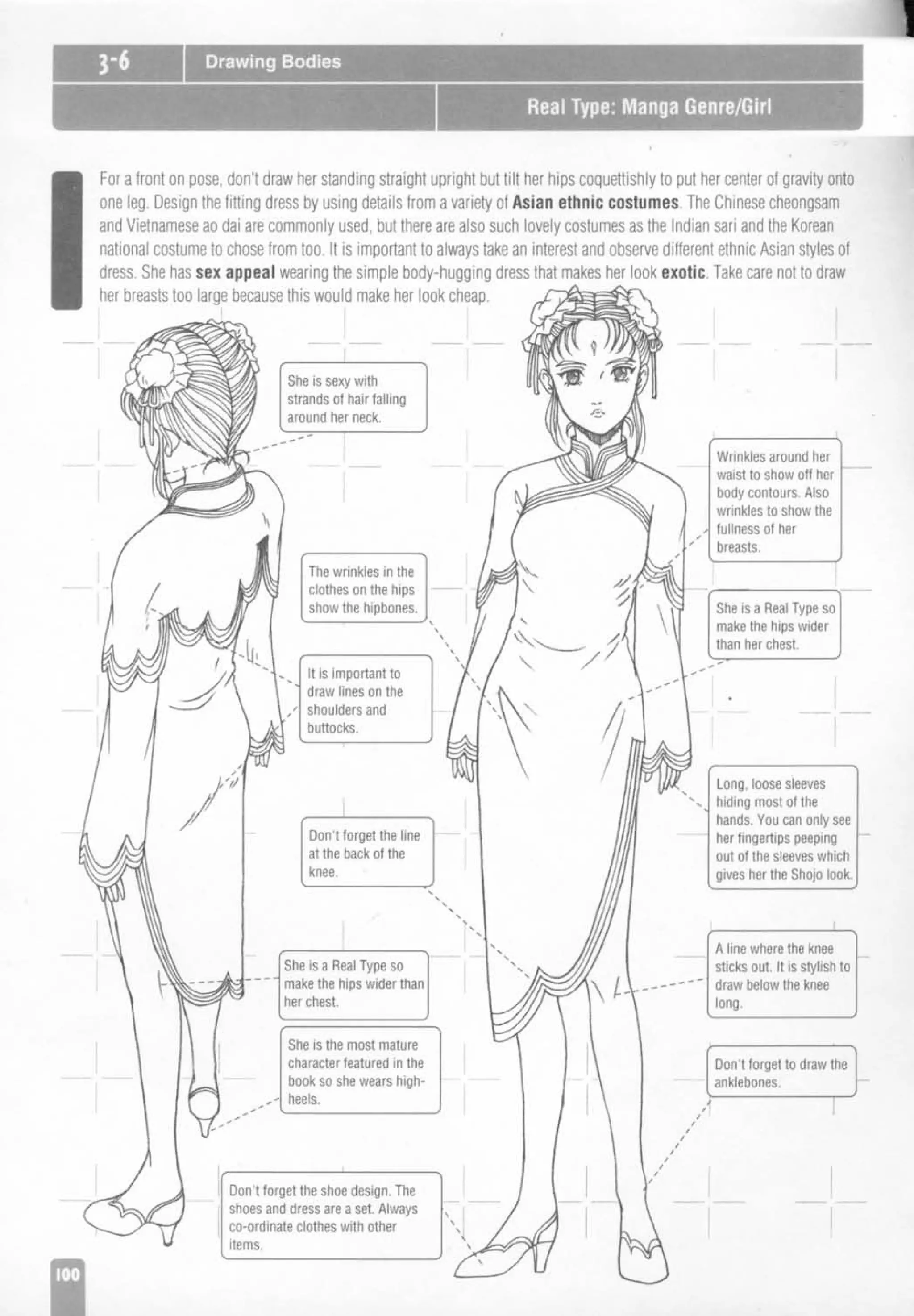 How to draw anime and game characters
