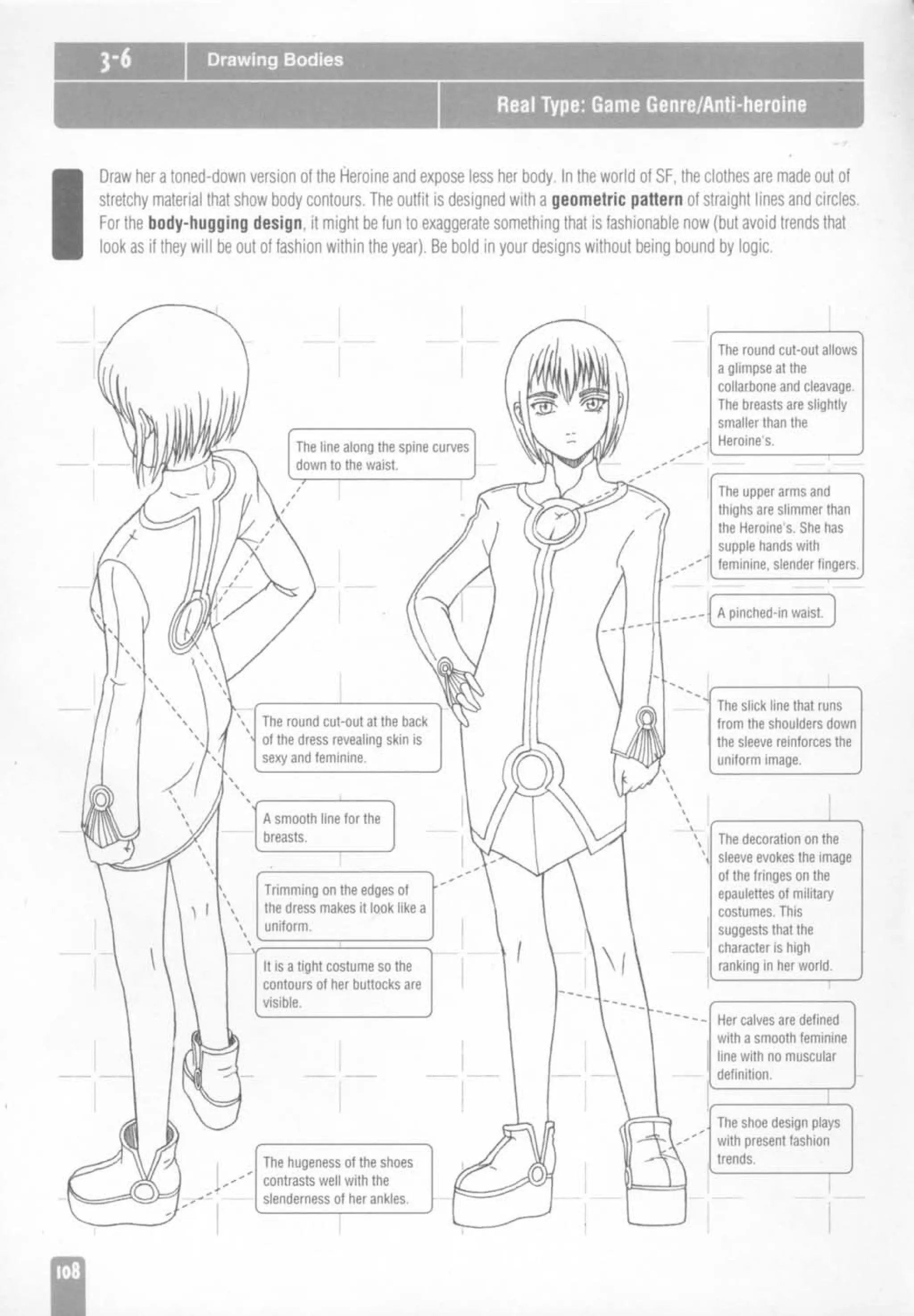 How to draw anime and game characters