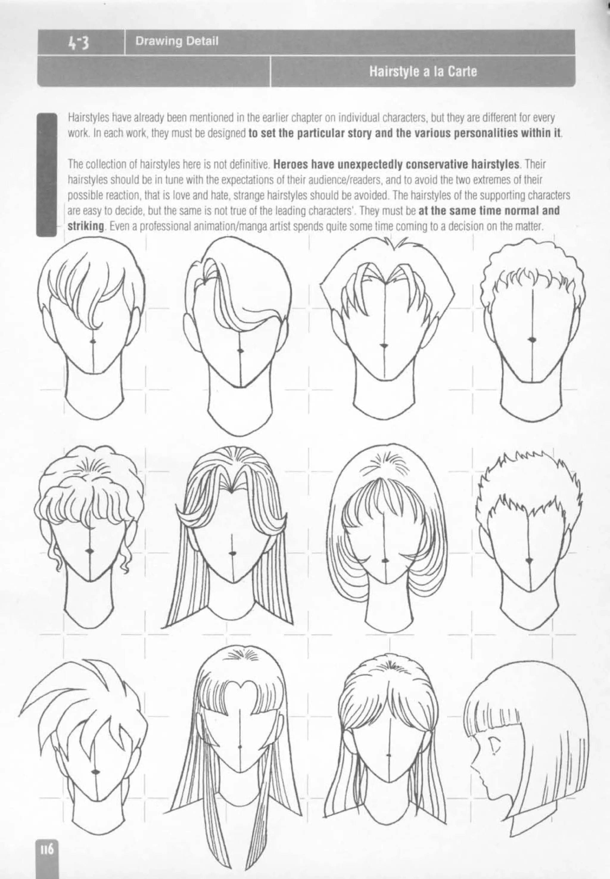 How to draw anime and game characters
