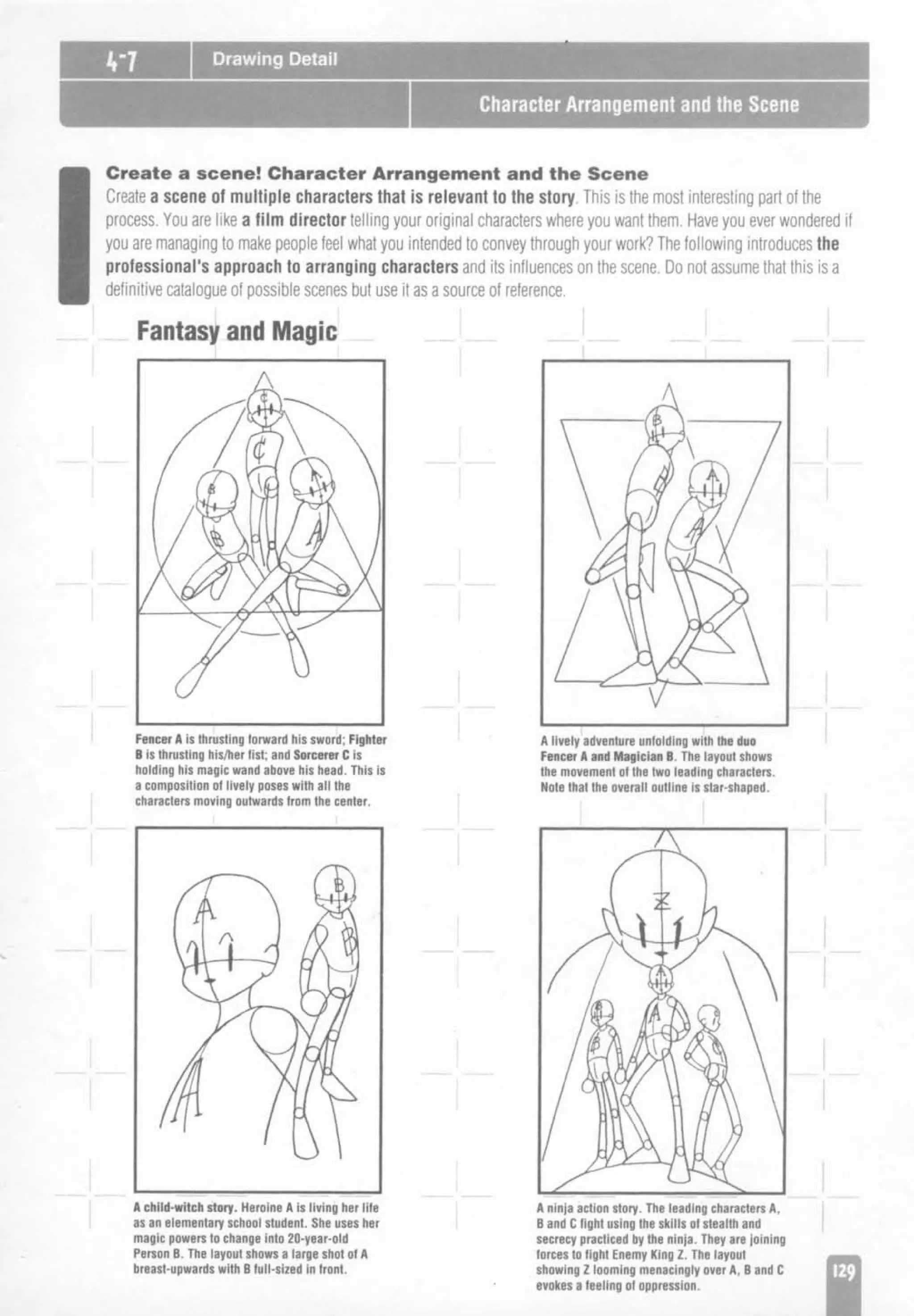How to draw anime and game characters