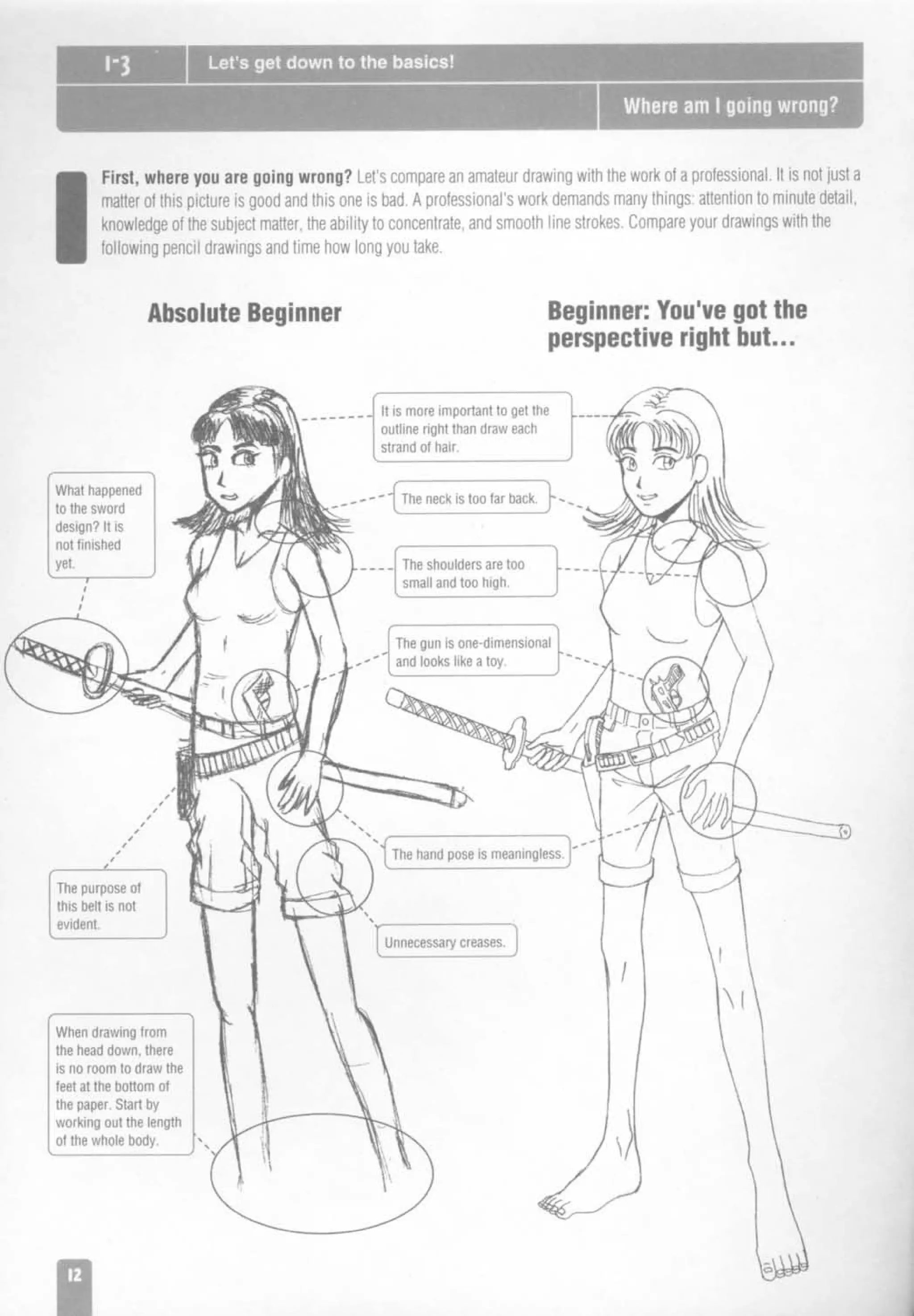 How to draw anime and game characters