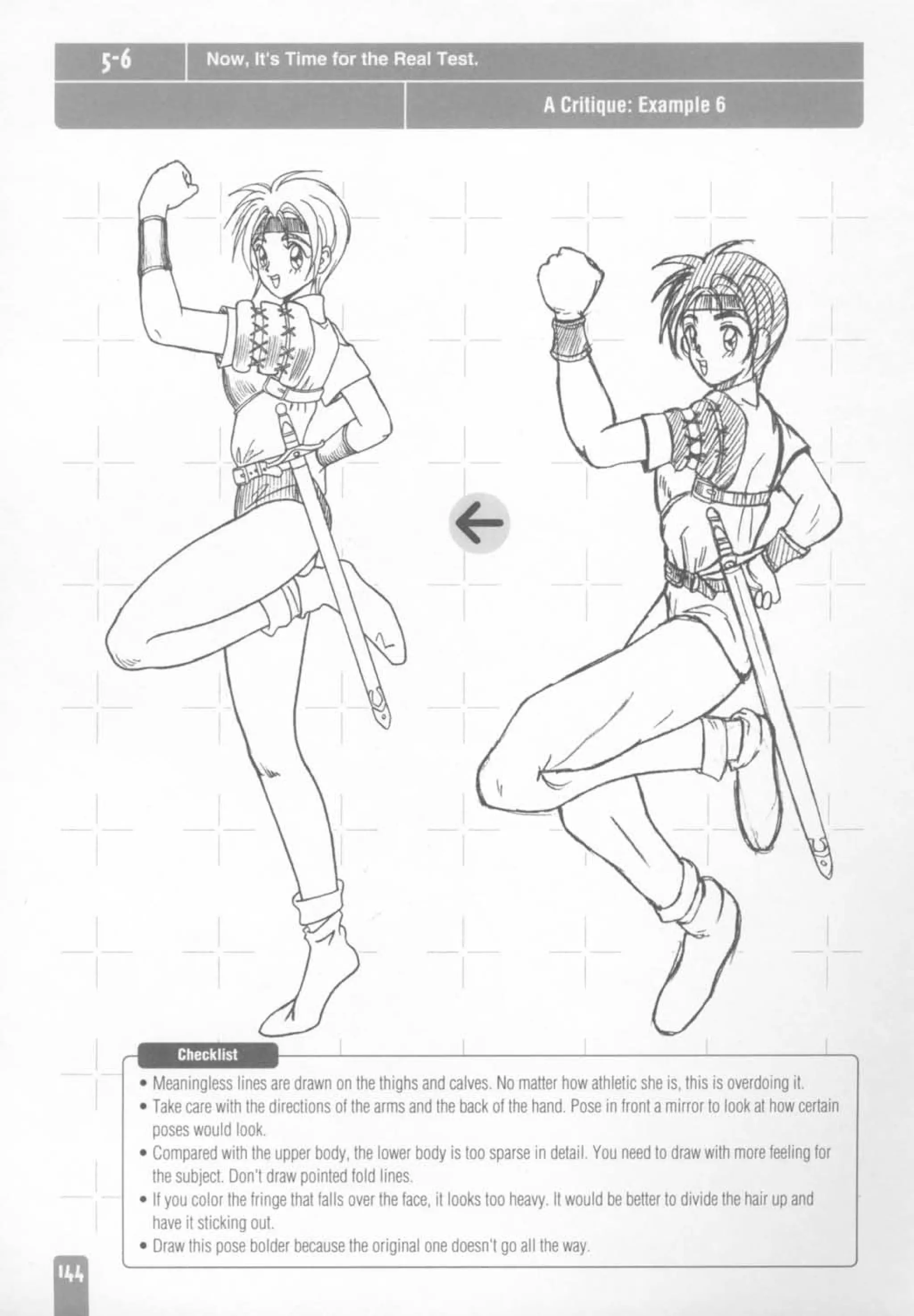 How to draw anime and game characters