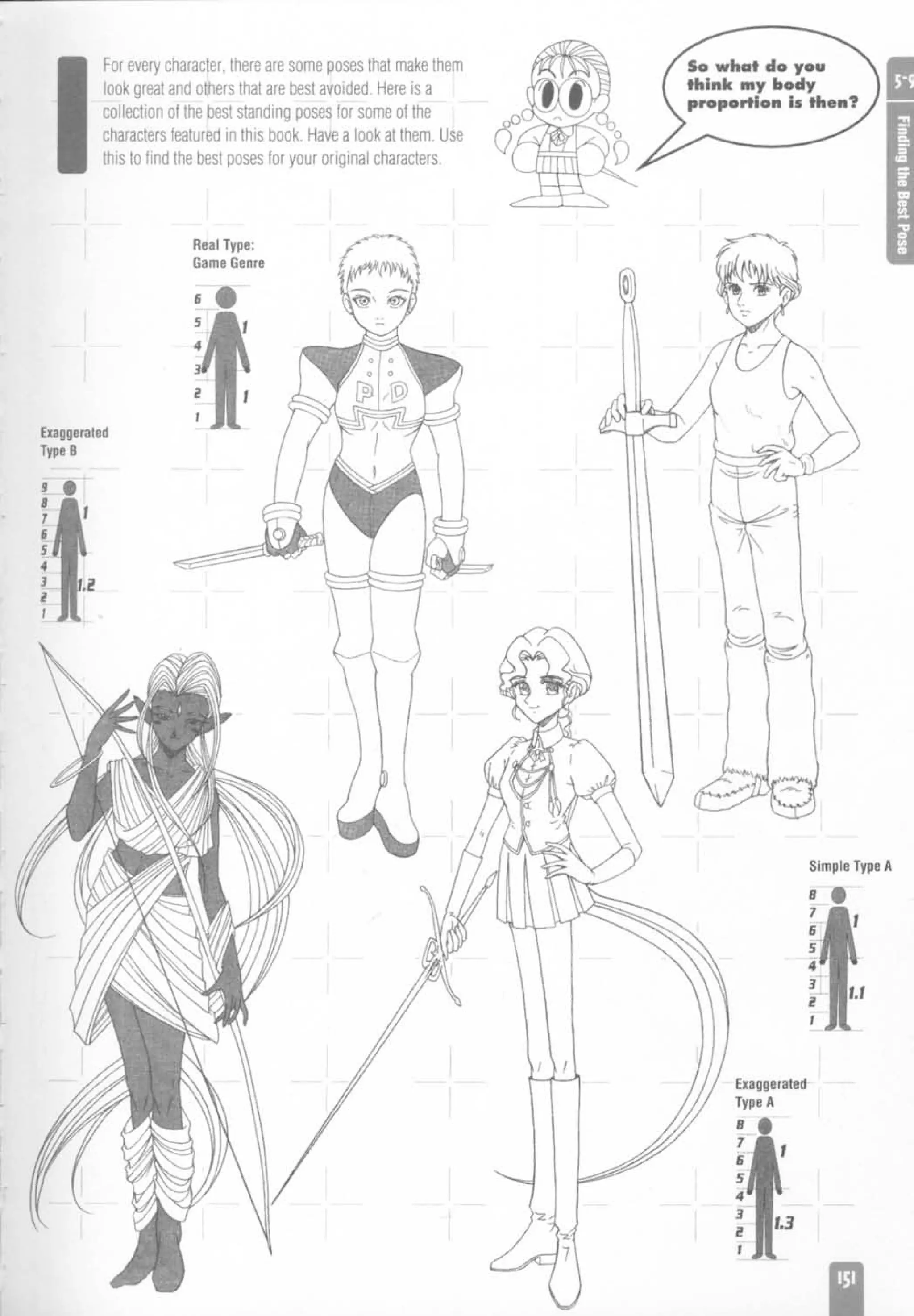 How to draw anime and game characters