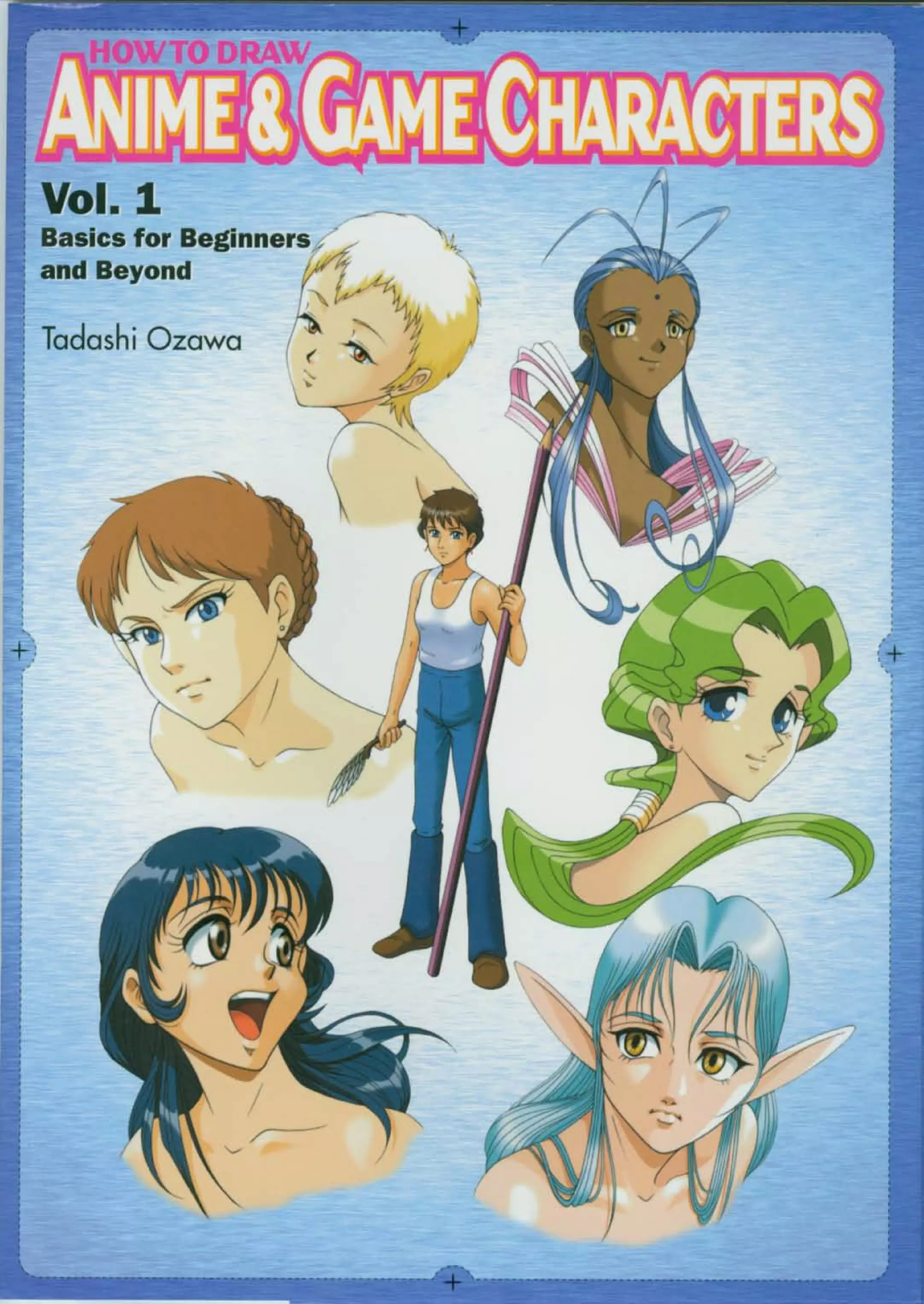 How to draw anime and game characters