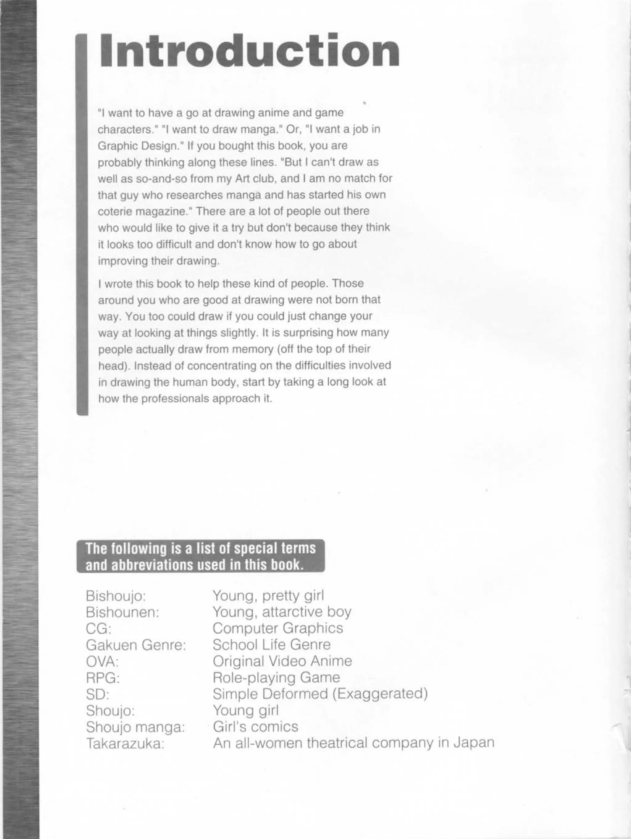 How to draw anime and game characters