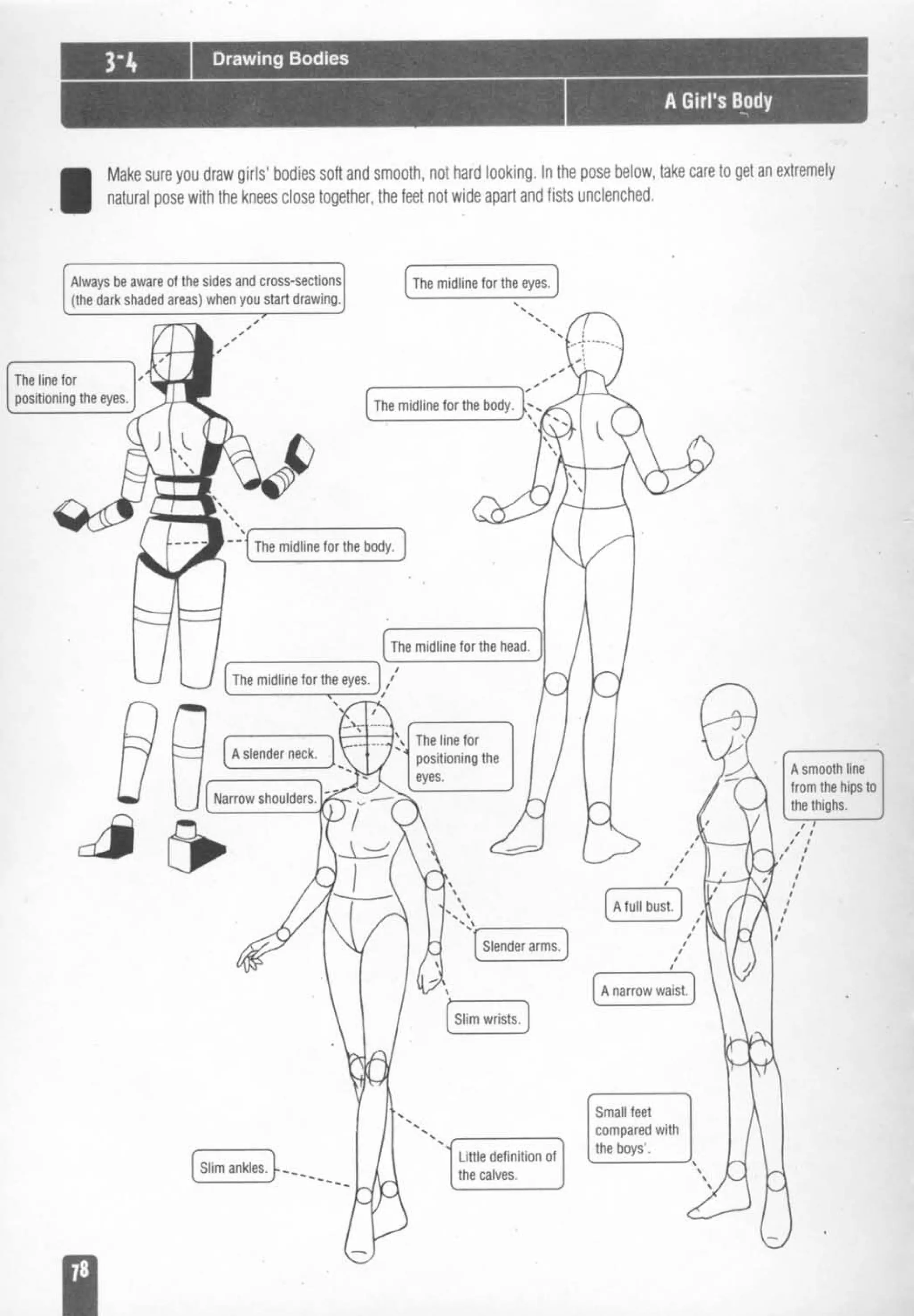 How to draw anime and game characters