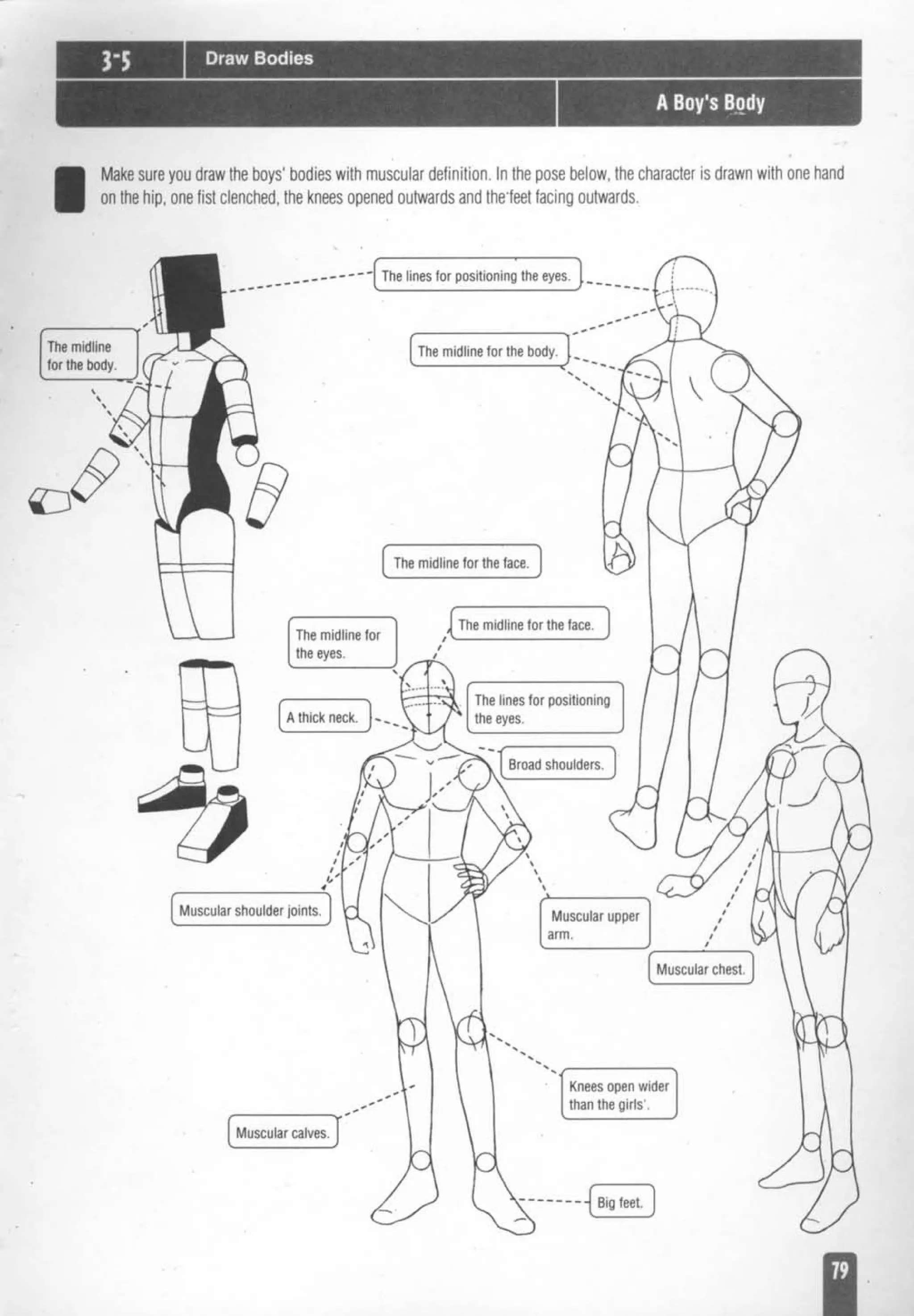 How to draw anime and game characters