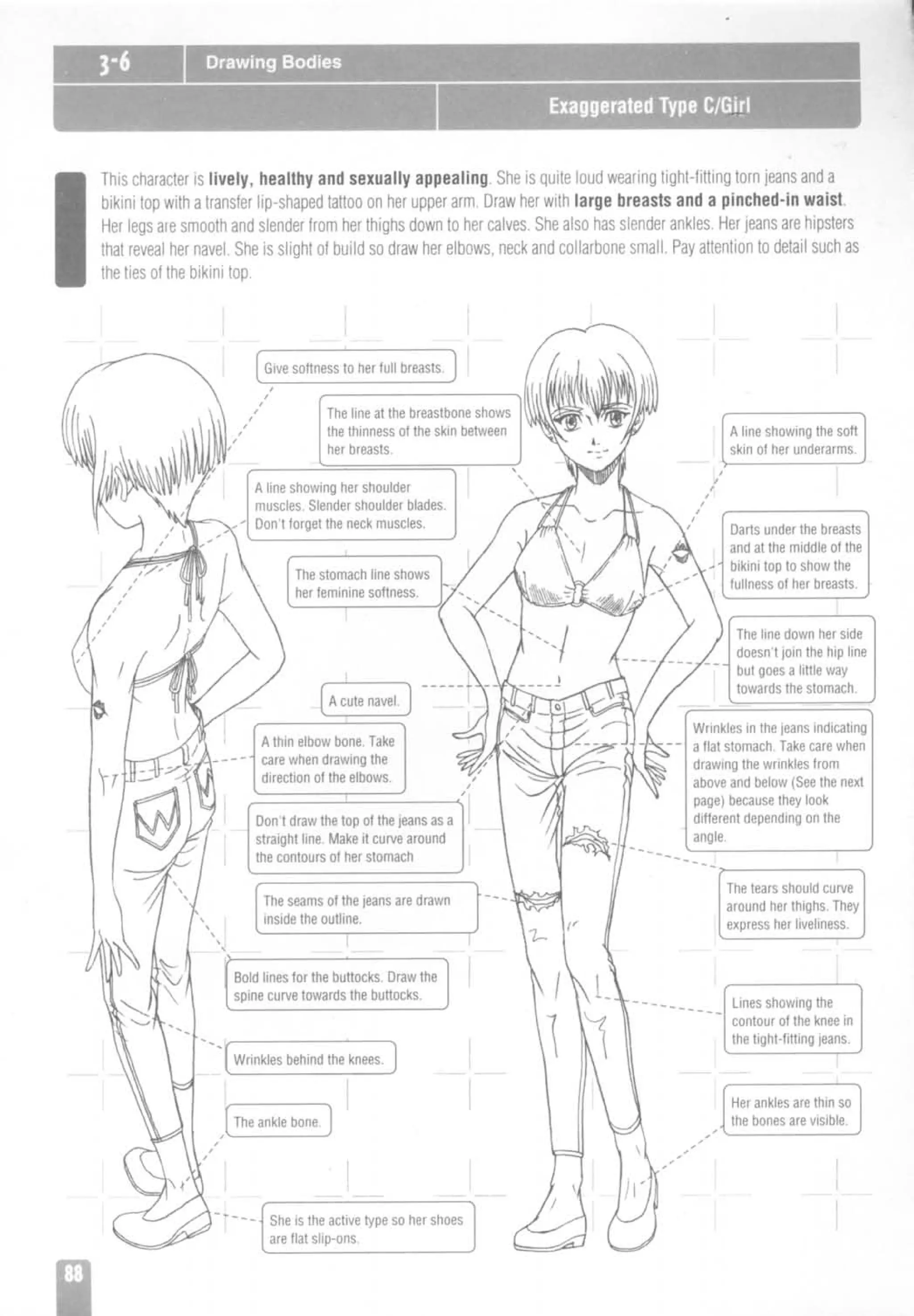 How to draw anime and game characters