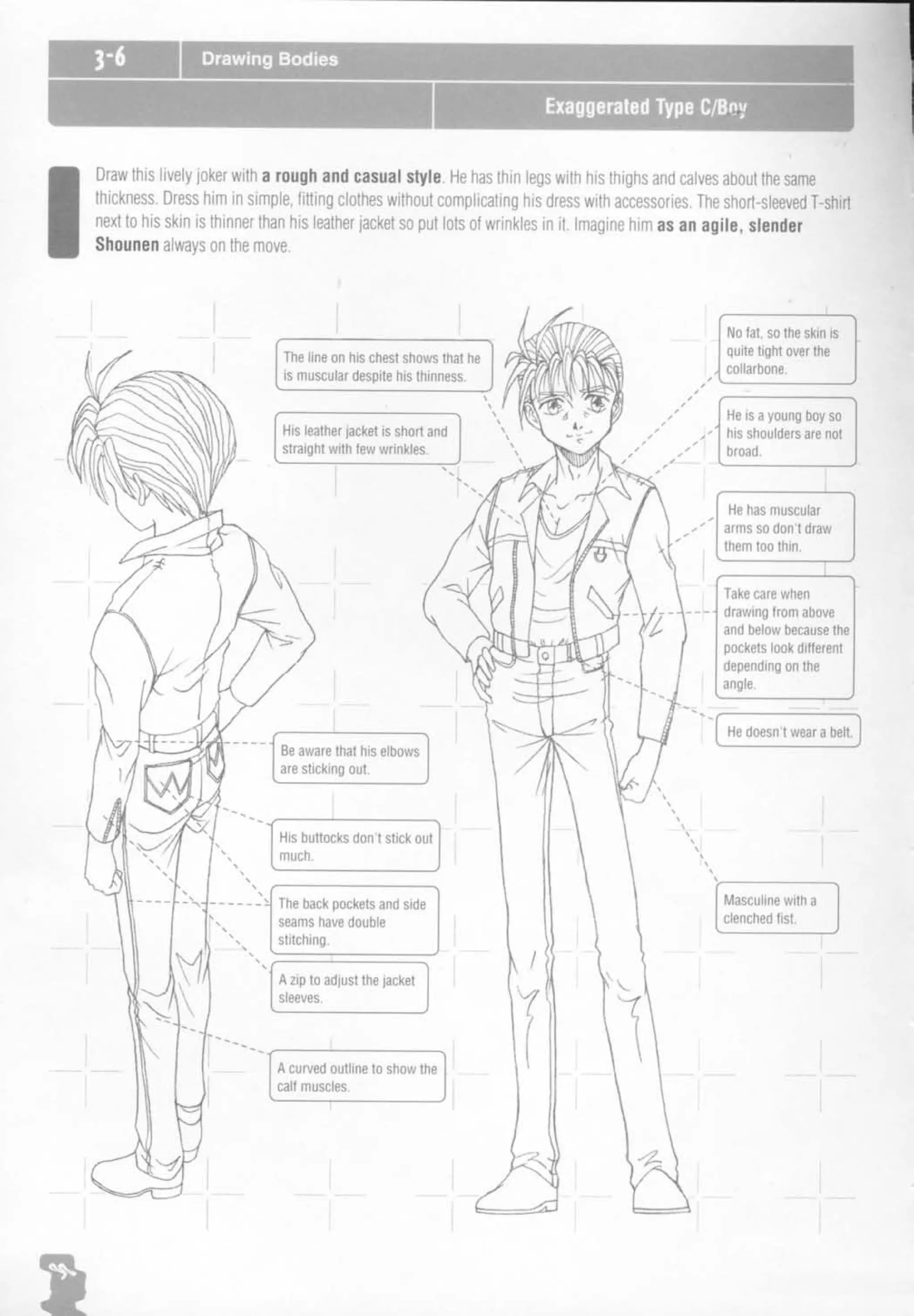 How to draw anime and game characters
