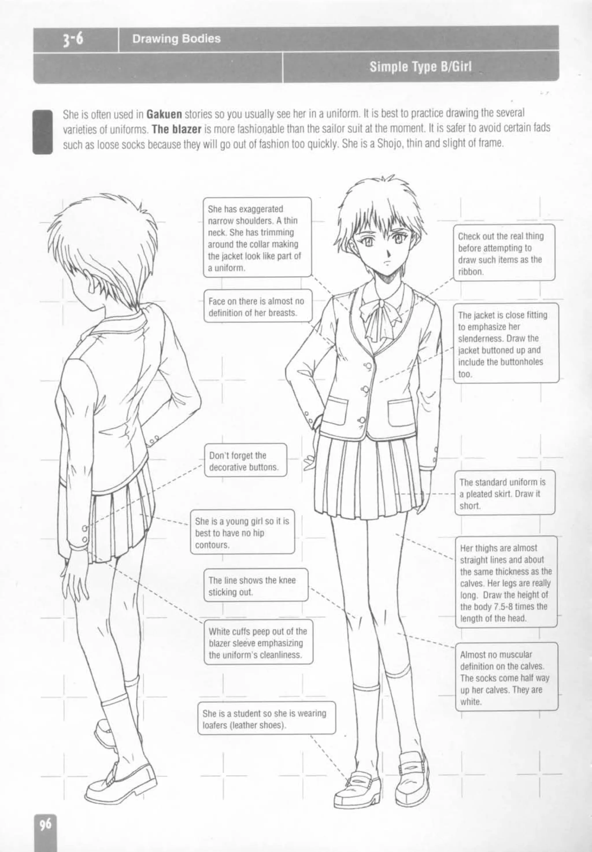 How to draw anime and game characters