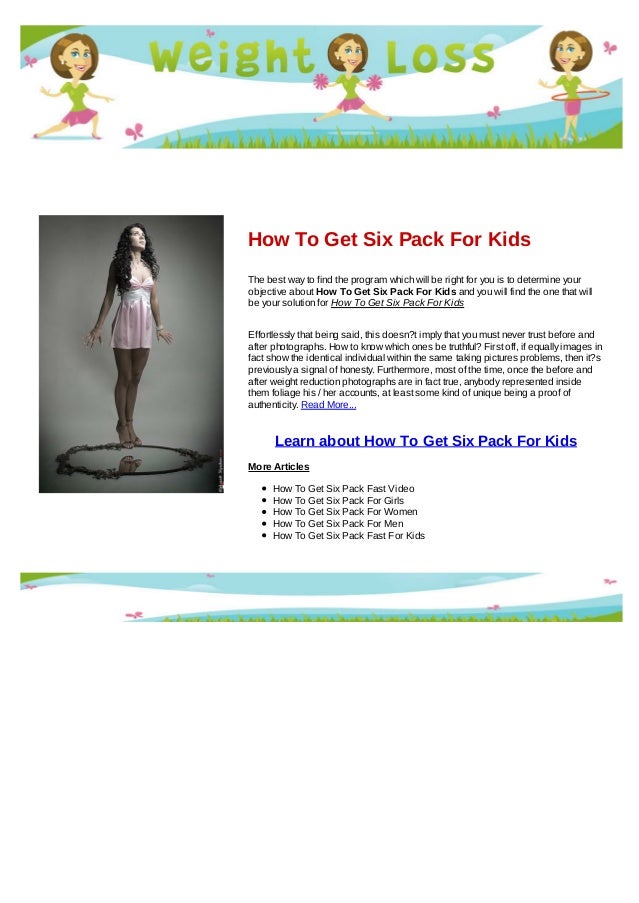 good ways to get a six pack at home