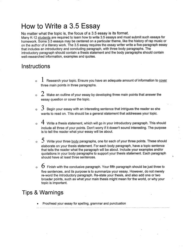 how many words in a 3 5 page essay