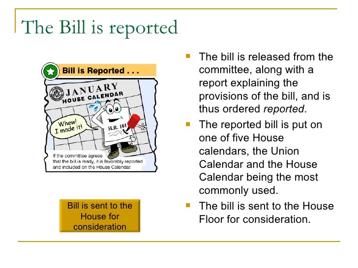 How A Bill A Law