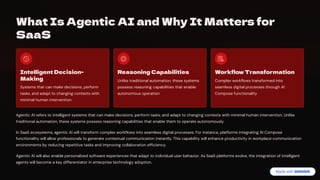 How Agentic AI Will Reshape SaaS in the Coming Years | PDF