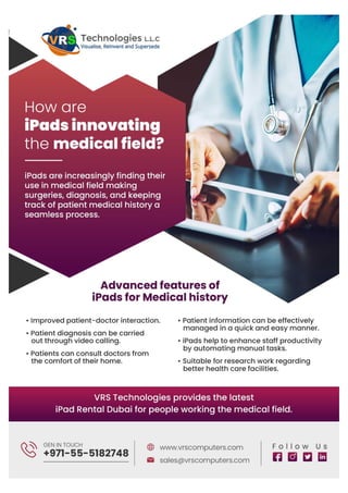 How are iPads Innovating the Medical Field?