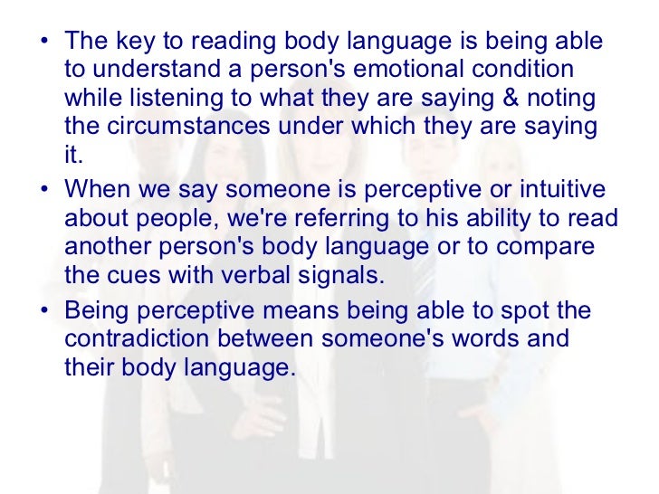 How Body Language Affects The Communication Process