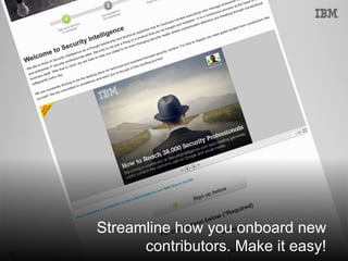@santilli38
Streamline how you onboard new
contributors. Make it easy!
 