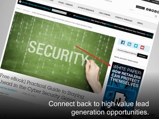 @santilli47
Connect back to high value lead
generation opportunities.
 